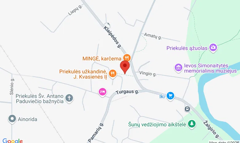 Priekulės meno ir kultūros centras žemėlapis