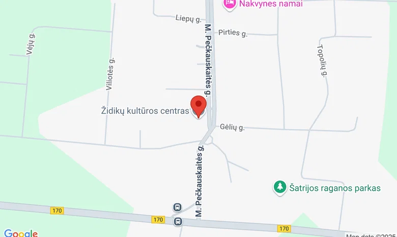 Židikų kultūros centras žemėlapis
