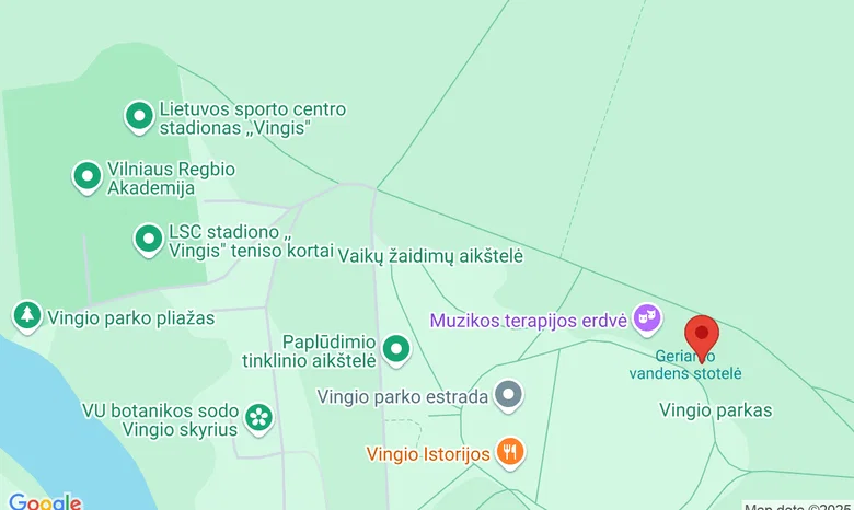 Vingis Park žemėlapis