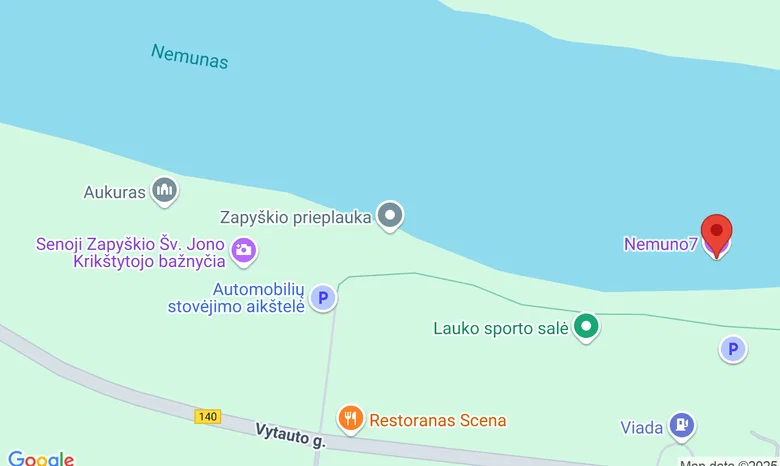 Kultūros laivas NEMUNO7  žemėlapis