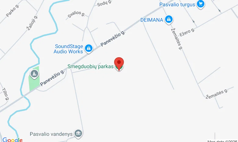 Smegduobių parkas žemėlapis