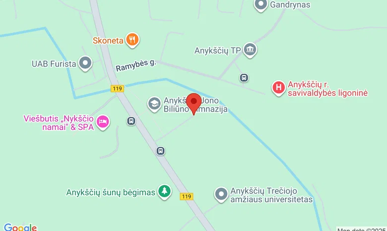 Liudiškių aikštelė (link Laimės žiburio) žemėlapis
