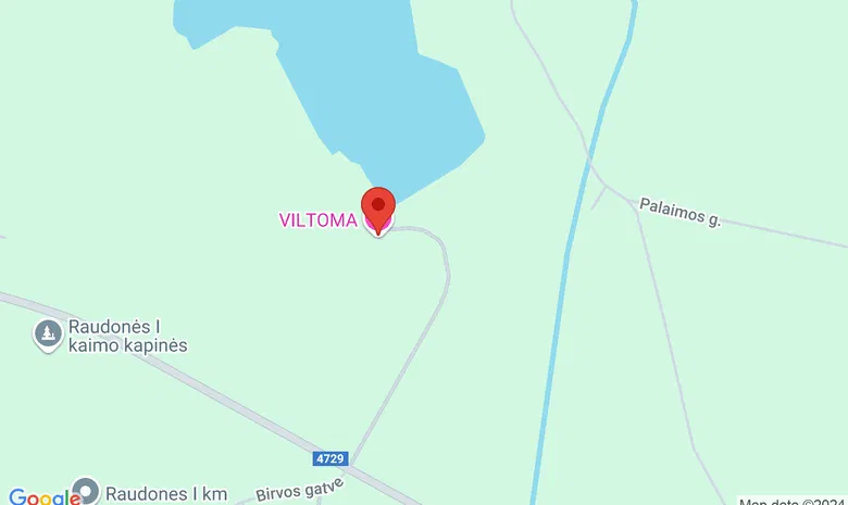 Sveikatingumo ir sporto sodyba VILTOMA žemėlapis