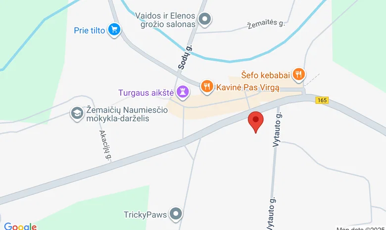 Žemaičių Naumiesčio Kultūros centras žemėlapis