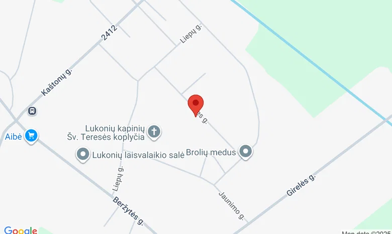 Lukonių kaimas žemėlapis