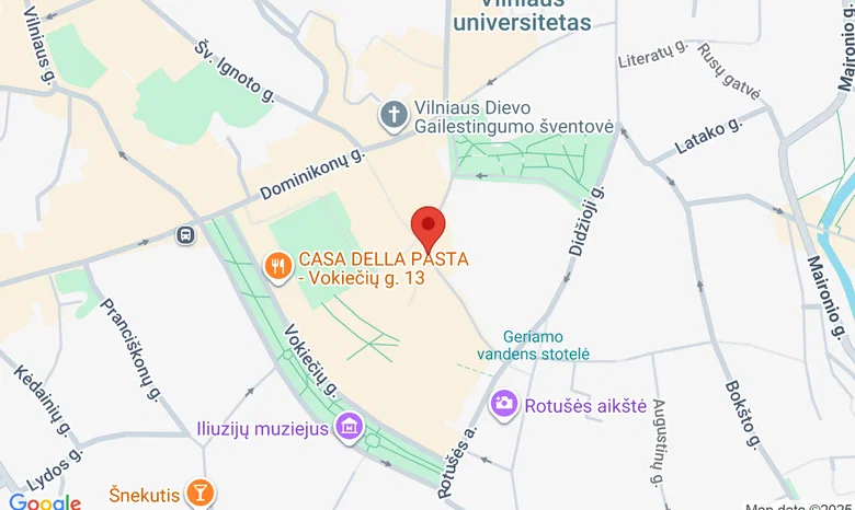Stiklo kvartalas žemėlapis