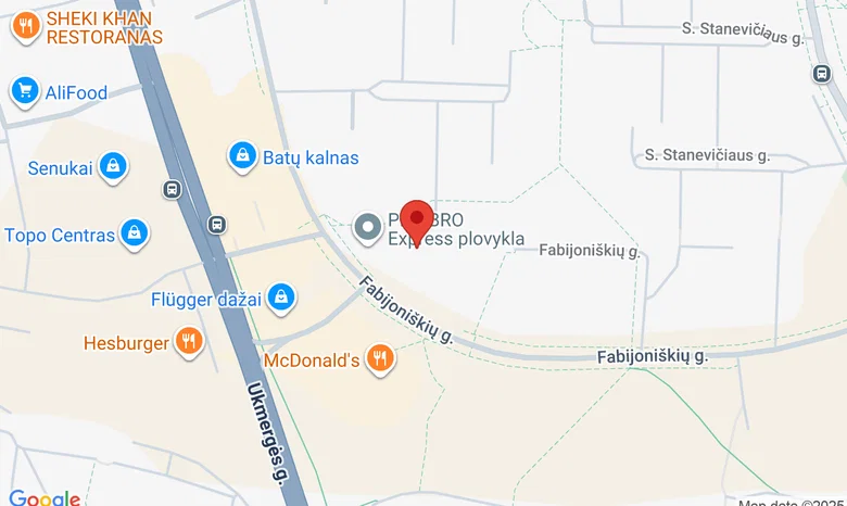 SkyKids studija žemėlapis