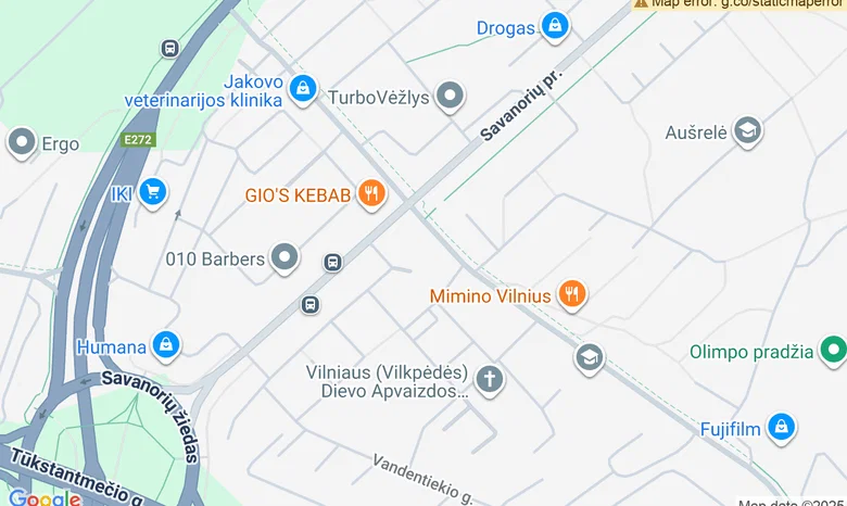 Kūrybos studija Palėpė žemėlapis