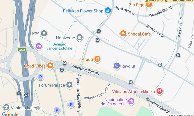 SMALA žemėlapis