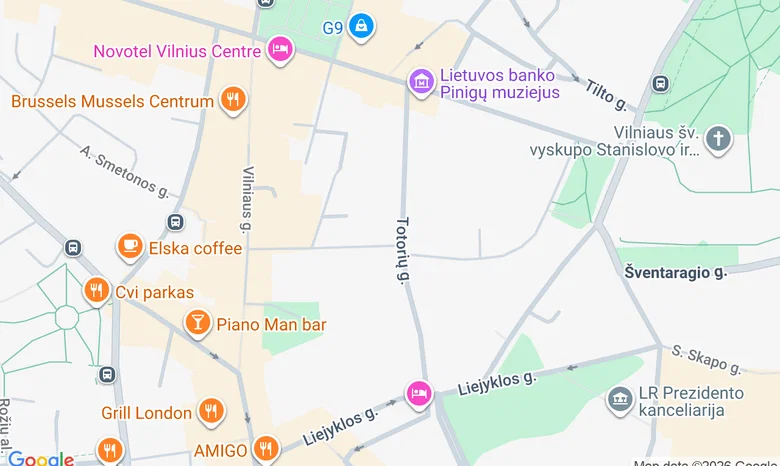 Lietuvos laisvės kovų pažinimo centras žemėlapis