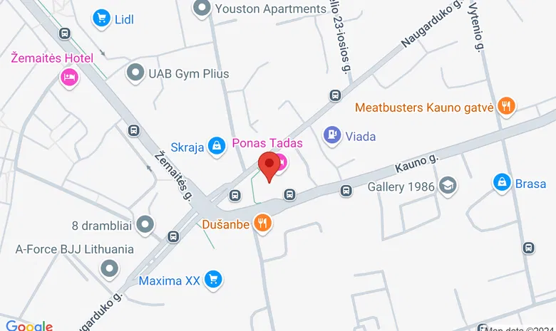 Vilniaus lenkų kultūros namai žemėlapis