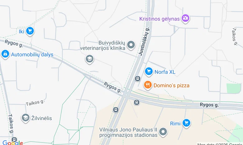 Vaikų ir jaunimo klubas „Lakštingala“ žemėlapis
