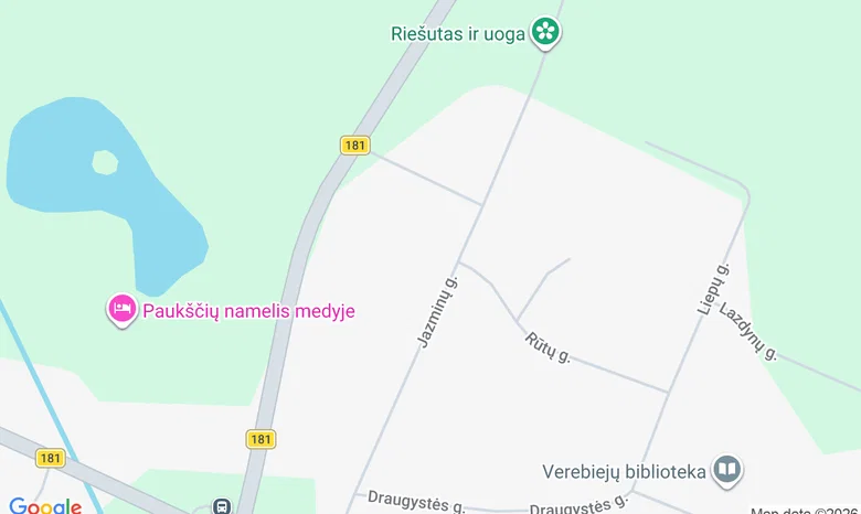 Elesen, Alytus žemėlapis