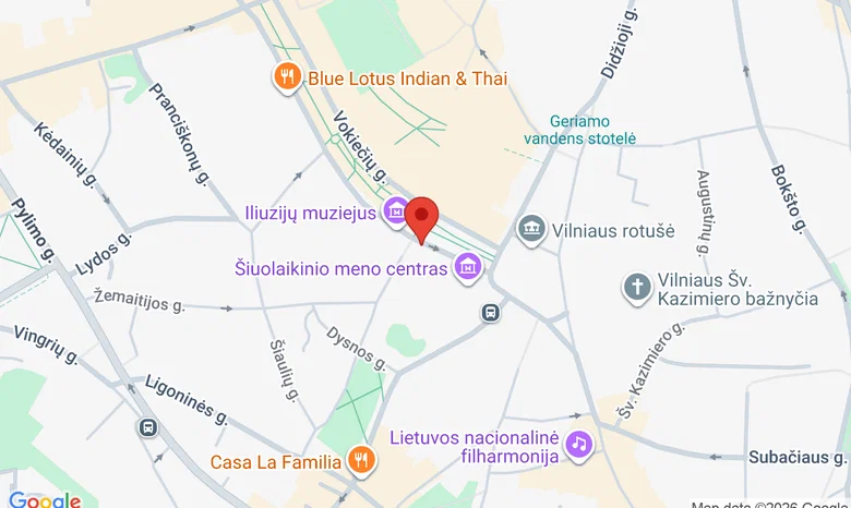 Kostmosas žemėlapis
