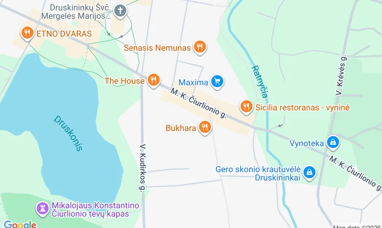 Turizmo informacijos centras žemėlapis