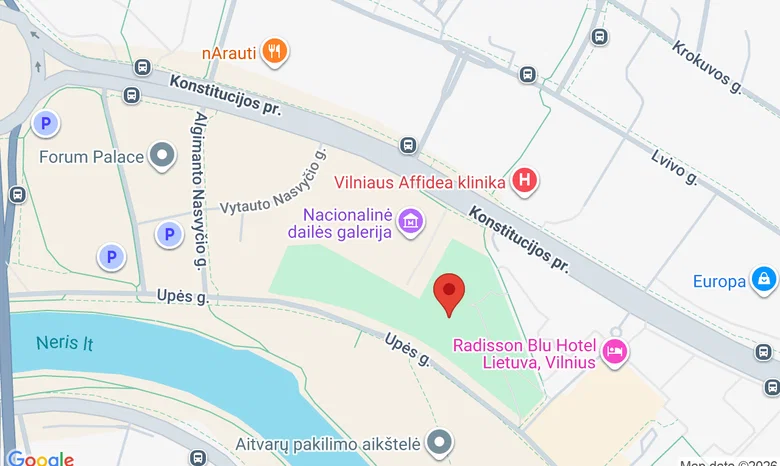 Č. Sugiharos sakurų parkas žemėlapis