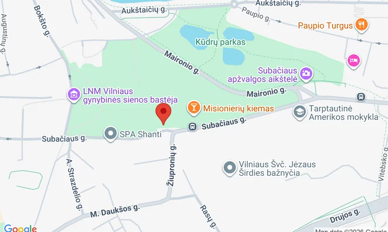 subačiaus 26 žemėlapis