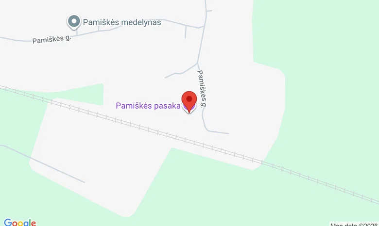 Pamiškės pasaka žemėlapis