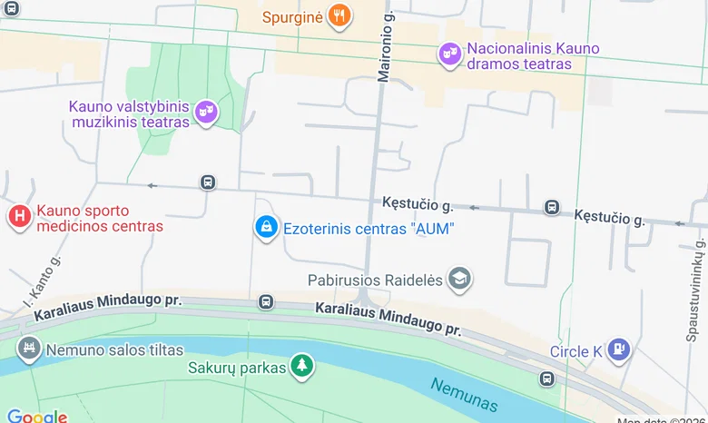 Liepų prieplauka žemėlapis