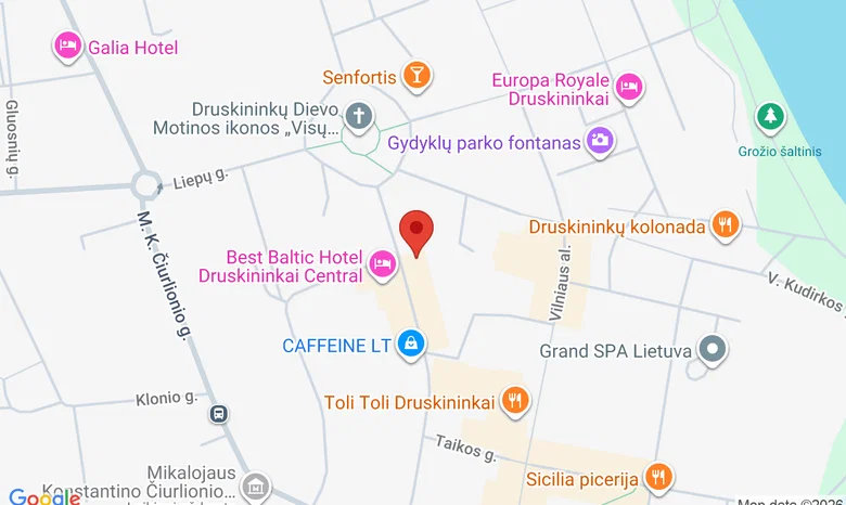 Žako Lipšico muziejus žemėlapis