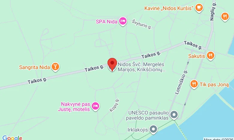 Nidos Marijos Krikščionių Pagalbos Taikos. g. 17 žemėlapis