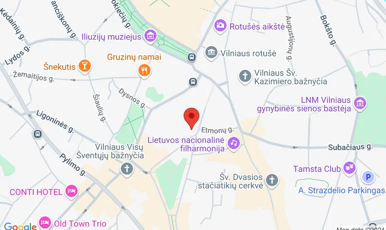 Valstybinis jaunimo teatras žemėlapis
