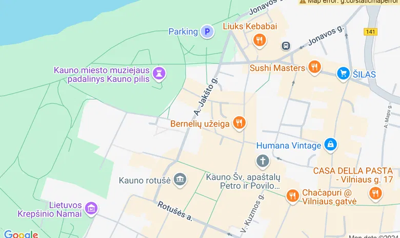Kolpingo multifunkcinis centras žemėlapis