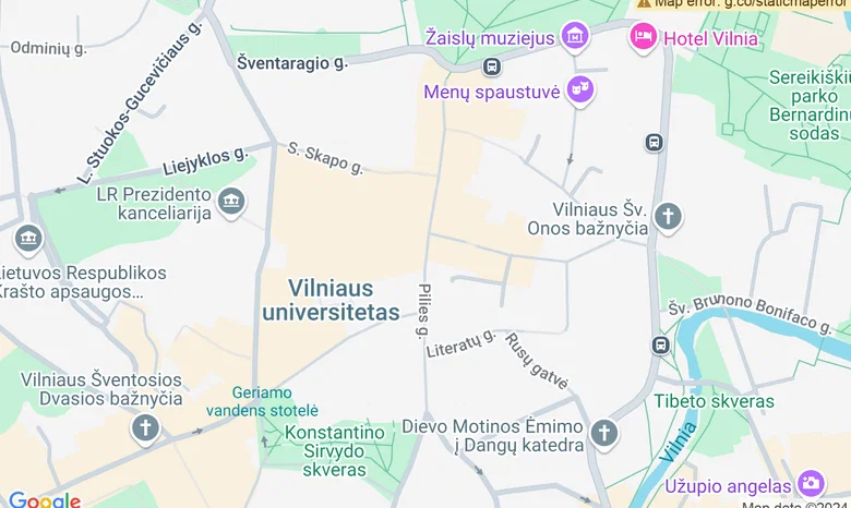 Geležinis Vilkas žemėlapis