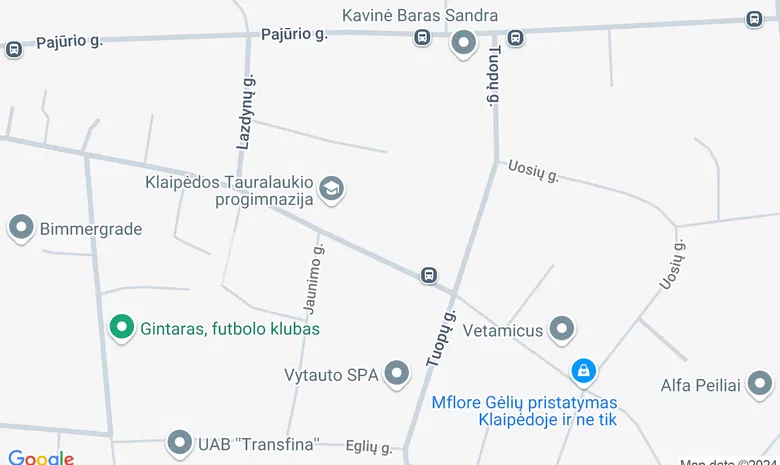 Dovilai žemėlapis
