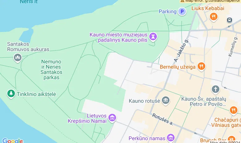 Svečių namai piligrimams žemėlapis