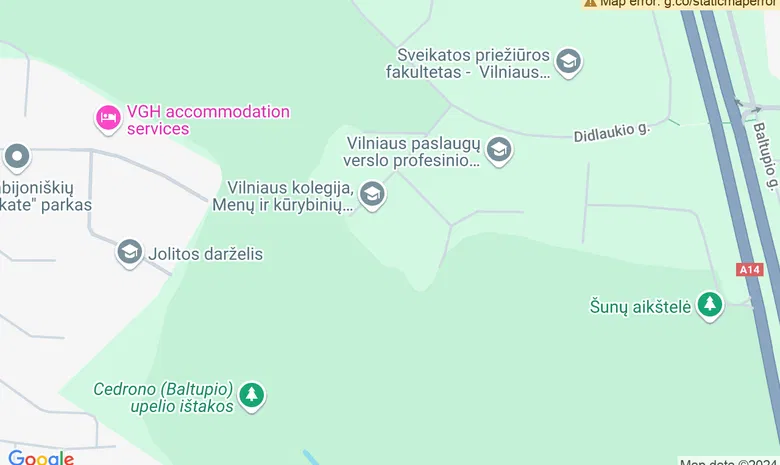 VIKO MTF žemėlapis