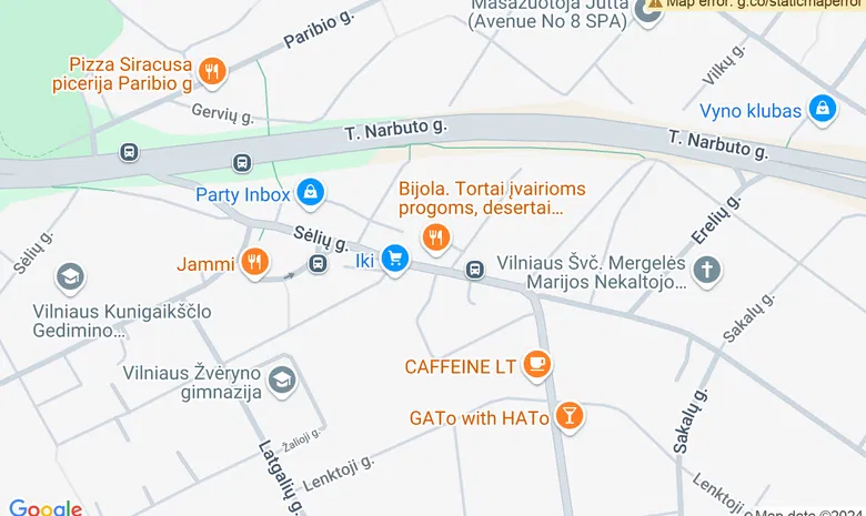 UAB "Mokesčių Srautas" žemėlapis