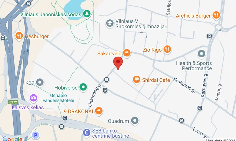 Linkmenų g. 5-13 žemėlapis