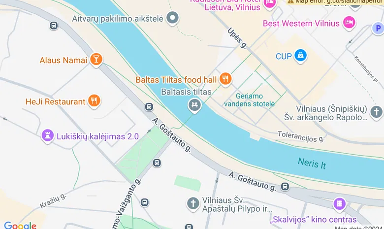 Barža žemėlapis