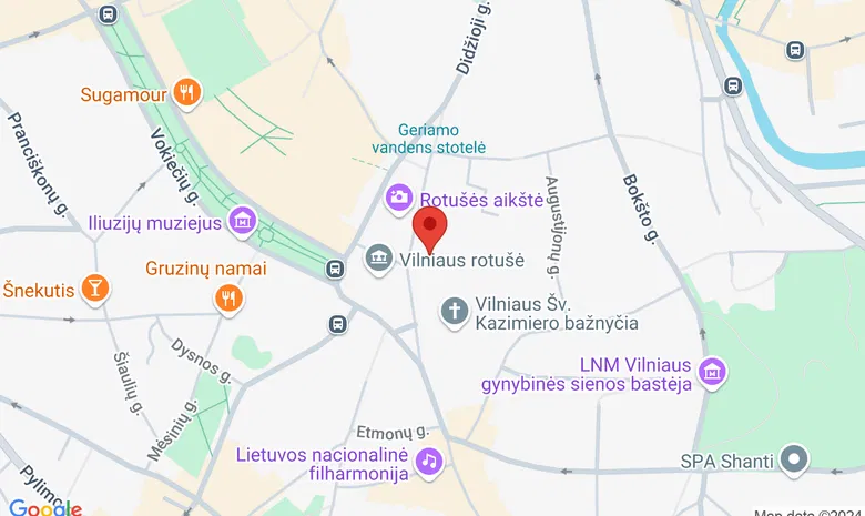 Kazio Varnelio namai-muziejus žemėlapis