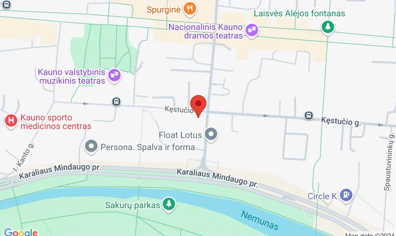 Šokių klubas "Toro" žemėlapis