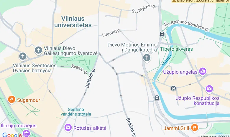 BOKŠTO VARTAI žemėlapis
