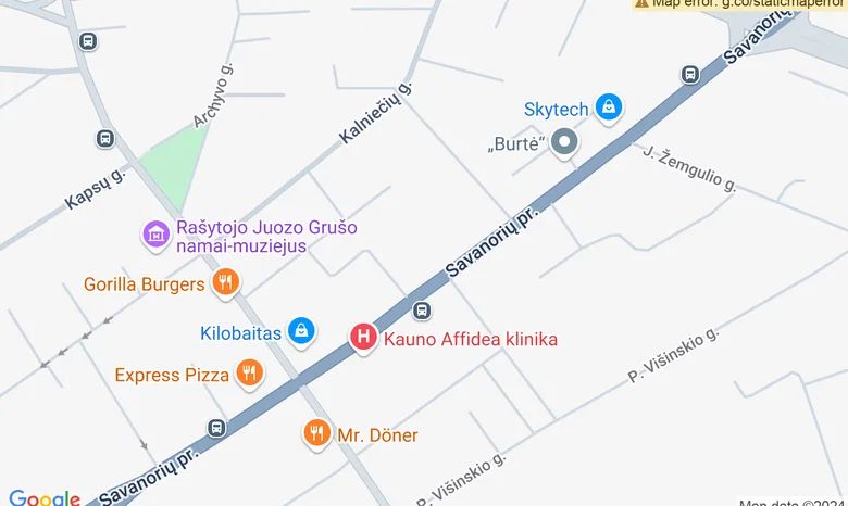 KiuberGym žemėlapis