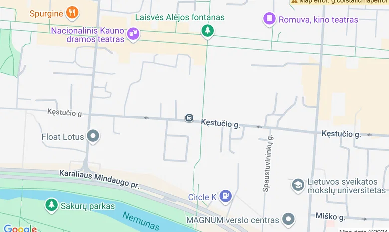 Psichologo kabinetas žemėlapis