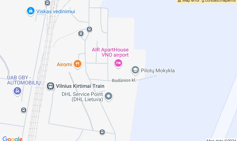 AGAI žemėlapis