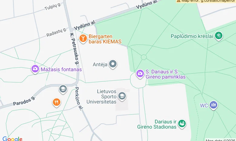 „SIL“ sporto centras žemėlapis