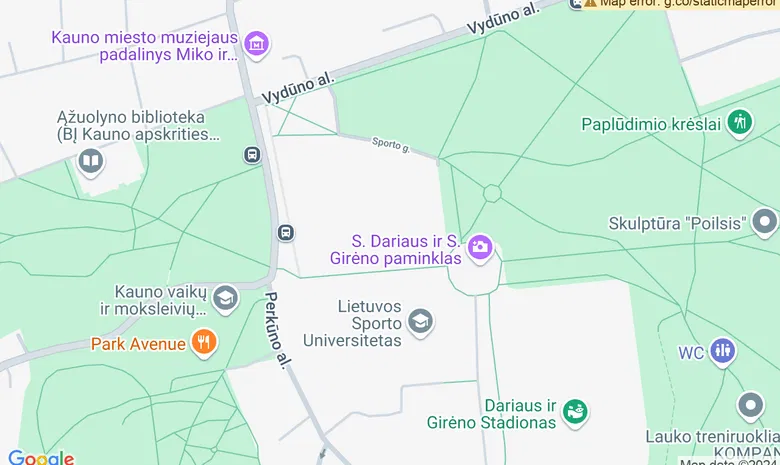 „SIL“ sporto centras žemėlapis