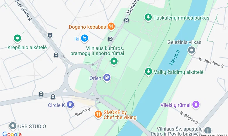 Imtynių salė - Savanorių pr. 178 žemėlapis