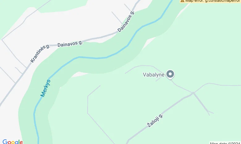 Kaimo turizmo sodyboje „Vabalynė“ žemėlapis