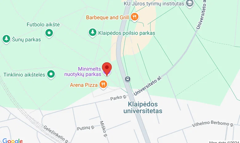 Kar Kar - Nuotykių parkas žemėlapis