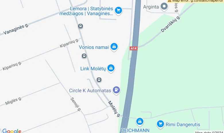 Šeimos studija "Tok Tok" žemėlapis