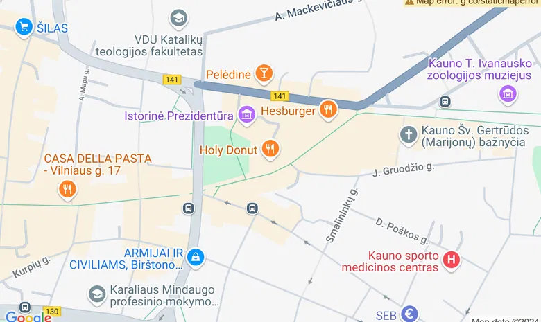 Kvapų Namai žemėlapis