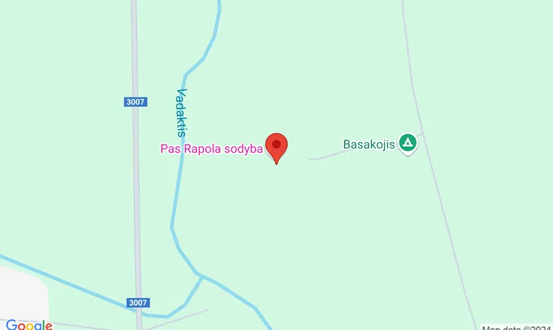 Pas Rapolą žemėlapis