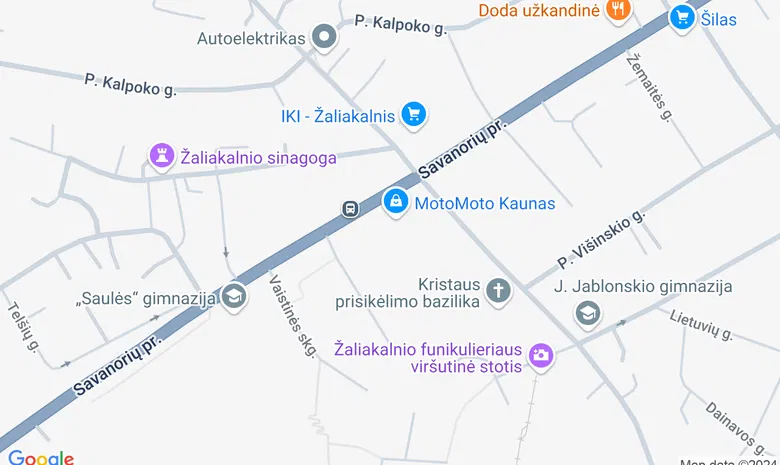 Time to Show šokių studija žemėlapis