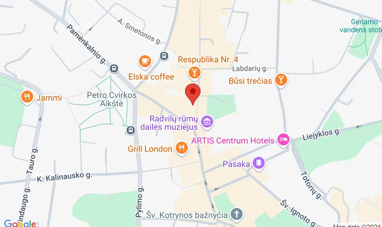 Gringo Pub žemėlapis